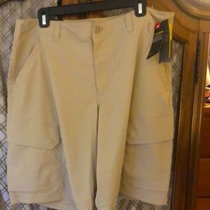 Under Armor Khaki Short NWT